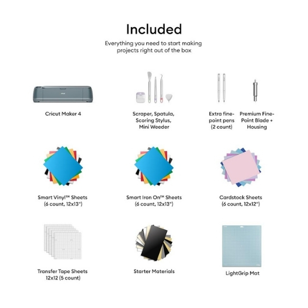 Plotter de Corte Cricut Maker 4 Verde Sage Bundle