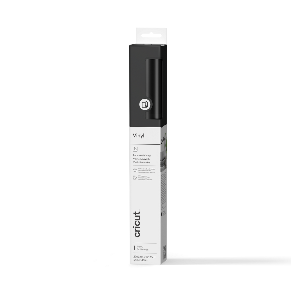 Cricut PVR M Black 12 x 48 pulg. MR