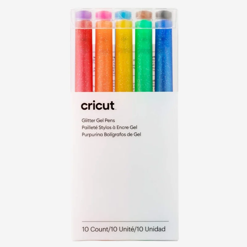 Cricut Glitter Gel Rainbow Pen Set 10CT