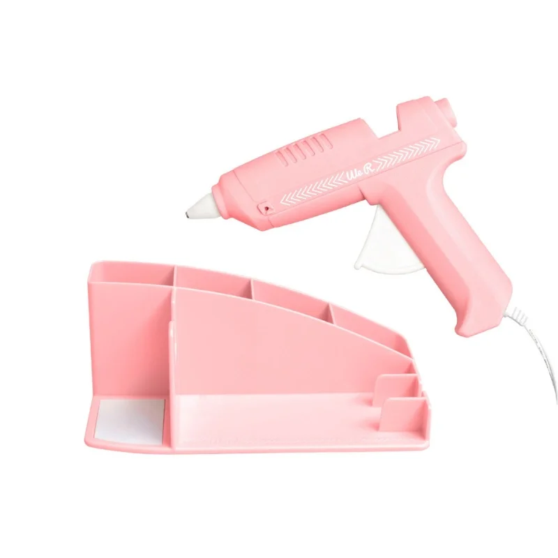 WR Pistola de pegamento rosa